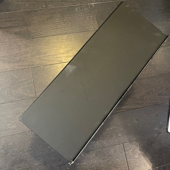 Chanel black white empty bag box decoration storage w/tissue rare size - Picture 10 of 14